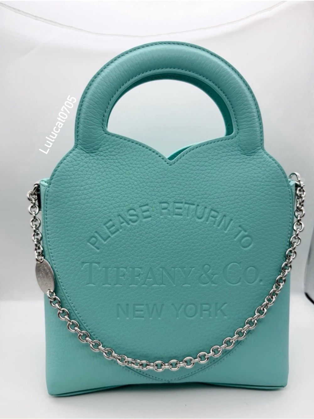 Tiffany & Co. New Tiffany blue mini rtt purse bag